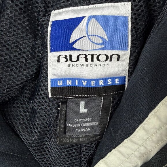 BURTON Universe Snowboard Ski Pants White Insulated Mesh Lined Men’s L - Picture 5 of 14